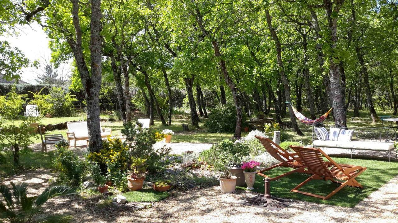 La Pitchounette Mas Val-Chenaie Gordes Bagian luar foto